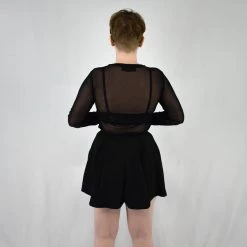 Jawbreaker London Serpent Mesh Top