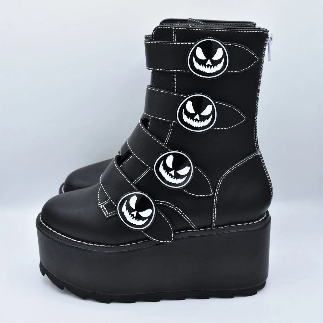 SHOES & BOOTS Skeleton Platform Karma Boots Y.R.U. 5 SHOES & BOOTS Skeleton Platform Karma Boots Y.R.U.