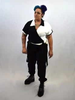 The Bowler Wrap Top LOVEFOOL (ALMOST GONE! ONLY L & XL LEFT!)