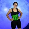 Daisy Corsets SALE ITEMS Mars Attacks Green Iridescent Zip Cincher 1 Daisy Corsets SALE ITEMS Mars Attacks Green Iridescent Zip Cincher
