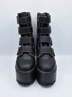 SHOES & BOOTS Skeleton Platform Karma Boots Y.R.U. 12 SHOES & BOOTS Skeleton Platform Karma Boots Y.R.U.