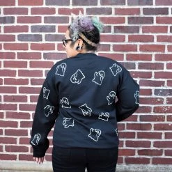 Pink Nabi Cranky Ghosts Sweatshirt SWEATSHIRTS