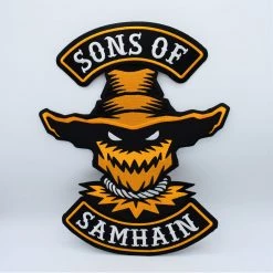 Monsterologist PATCHES Sons Of Samhain Scarecrow Back Patch