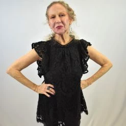 Sweet Lovely Gothic Romance Lace Blouse