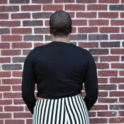 Crop Long Sleeve T-shirt FOXBLOOD