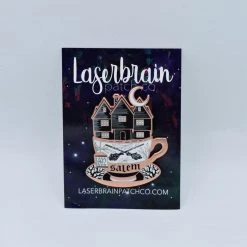 Laserbrain Patch Co Teacup Witch House Pin