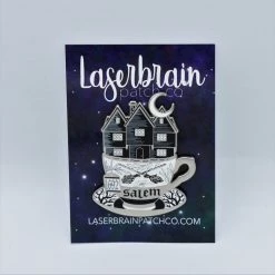 Laserbrain Patch Co Teacup Witch House Pin