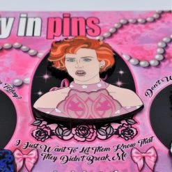 Pretty In Pink Pin Set- DEMONIC PINFESTATION PINS