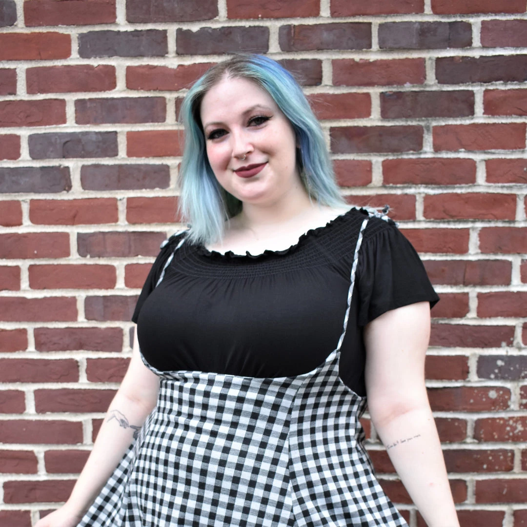 Laurie Smocked Babydoll Top FOXBLOOD 3 Laurie Smocked Babydoll Top FOXBLOOD