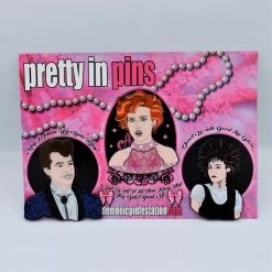 Pretty In Pink Pin Set- DEMONIC PINFESTATION PINS