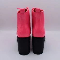 Qupid Flamingo Platform Boots CLEARANCE (Final Sale)