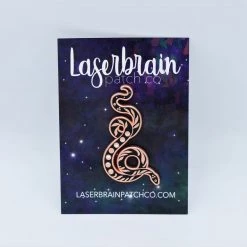 Laserbrain Patch Co Snake Moon Phases Pin PINS