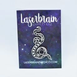 Laserbrain Patch Co Snake Moon Phases Pin PINS