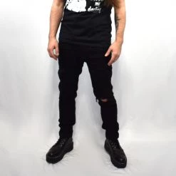 KDNK Asphalt Skinny Jeans