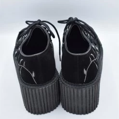 Capulet Embroidered Velvet Creepers DEMONIA