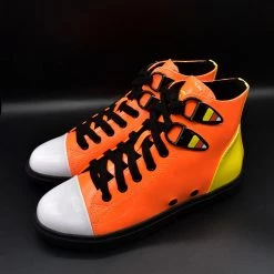 Strangecvlt Candy Corn Chelsea Hightop Sneaker STRANGE CVLT