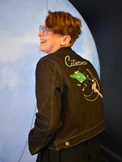 Unique Vintage NEWEST ITEMS DC Catwoman Denim Jacket