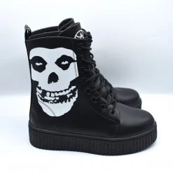 Strangecvlt SALE ITEMS Misfits Skull Disorder Boot STRANGE CVLT