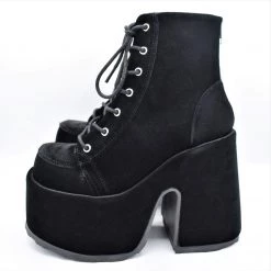 The Velvet Underground Platform Ankle Boot DEMONIA (ALMOST GONE!) SHOES & BOOTS