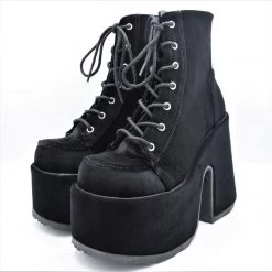 The Velvet Underground Platform Ankle Boot DEMONIA (ALMOST GONE!) SHOES & BOOTS