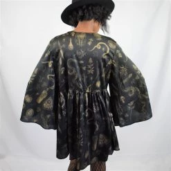 PREORDER Sabrina Satin Bell Sleeve Dress - BRETT MANNING ART DRESSES 11 PREORDER Sabrina Satin Bell Sleeve Dress - BRETT MANNING ART DRESSES