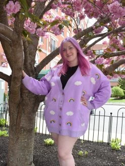 Unique Vintage NEWEST ITEMS Rainbow Pride Cardigan