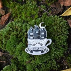 Laserbrain Patch Co Teacup Witch House Pin