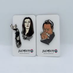Gomez & Morticia Pin Set BADMOUTHED BRUJA PINS