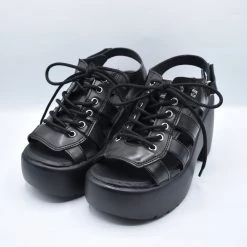 Brittany Lace Up Platform Sandal - T.U.K. NEWEST ITEMS