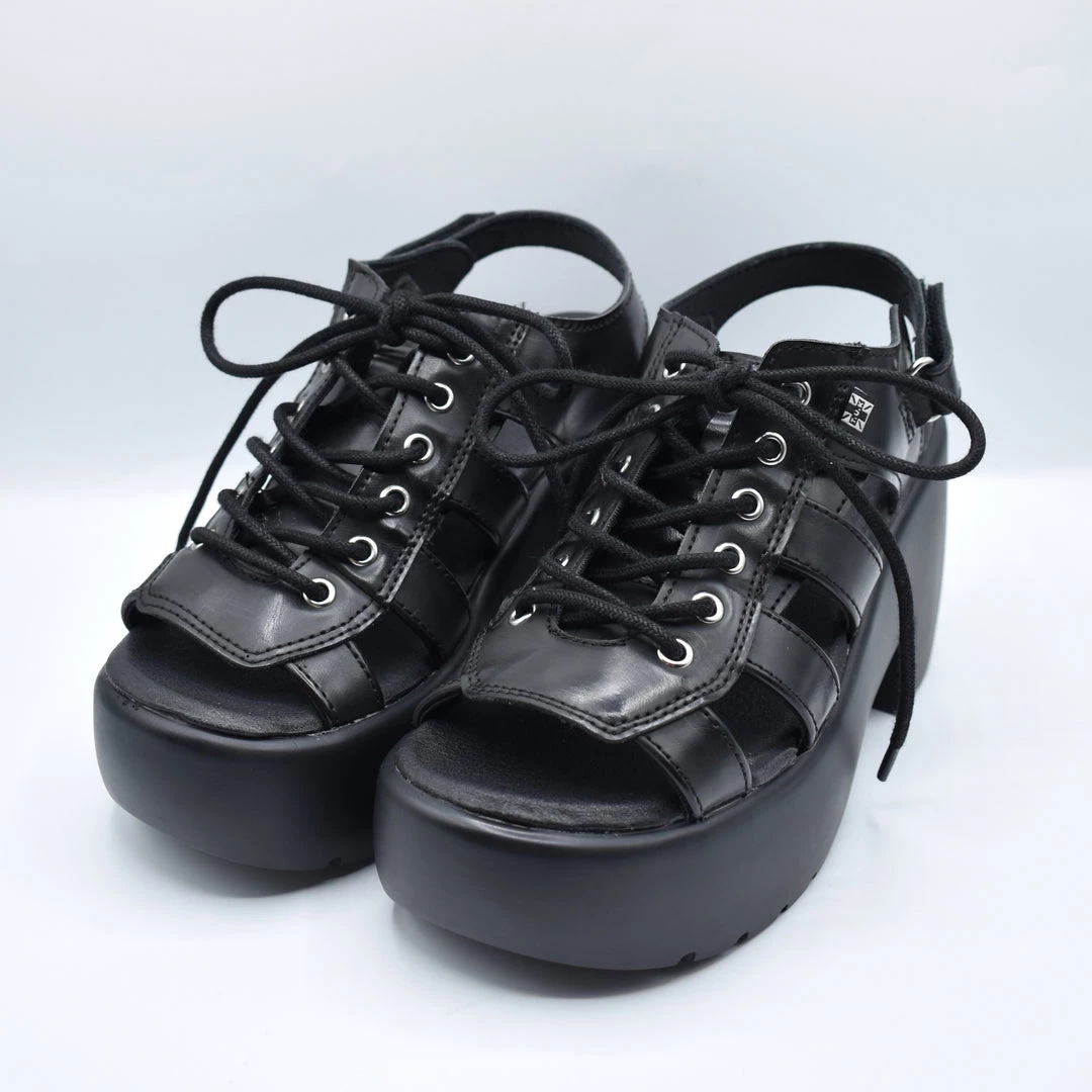 Brittany Lace Up Platform Sandal - T.U.K. NEWEST ITEMS 4 Brittany Lace Up Platform Sandal - T.U.K. NEWEST ITEMS