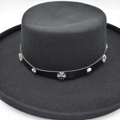 Katakomb Clothing KATAKOMB Cross Hat Belt HATS & HAIR ACCESSORIES