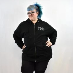 Strength Tarot Zip Hoodie THE PRETTY CULT PLUS SIZE 1X-6X SELECTIONS