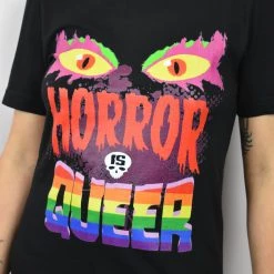 RESTOCKED! Horror Is Queer Tshirt HAUNTWARES NEWEST ITEMS