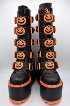 Jack O Lantern Platform Dune Boots Y.R.U.