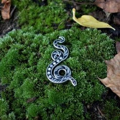 Laserbrain Patch Co Snake Moon Phases Pin PINS