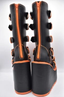 Jack O Lantern Platform Dune Boots Y.R.U.