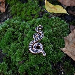 Laserbrain Patch Co Snake Moon Phases Pin PINS