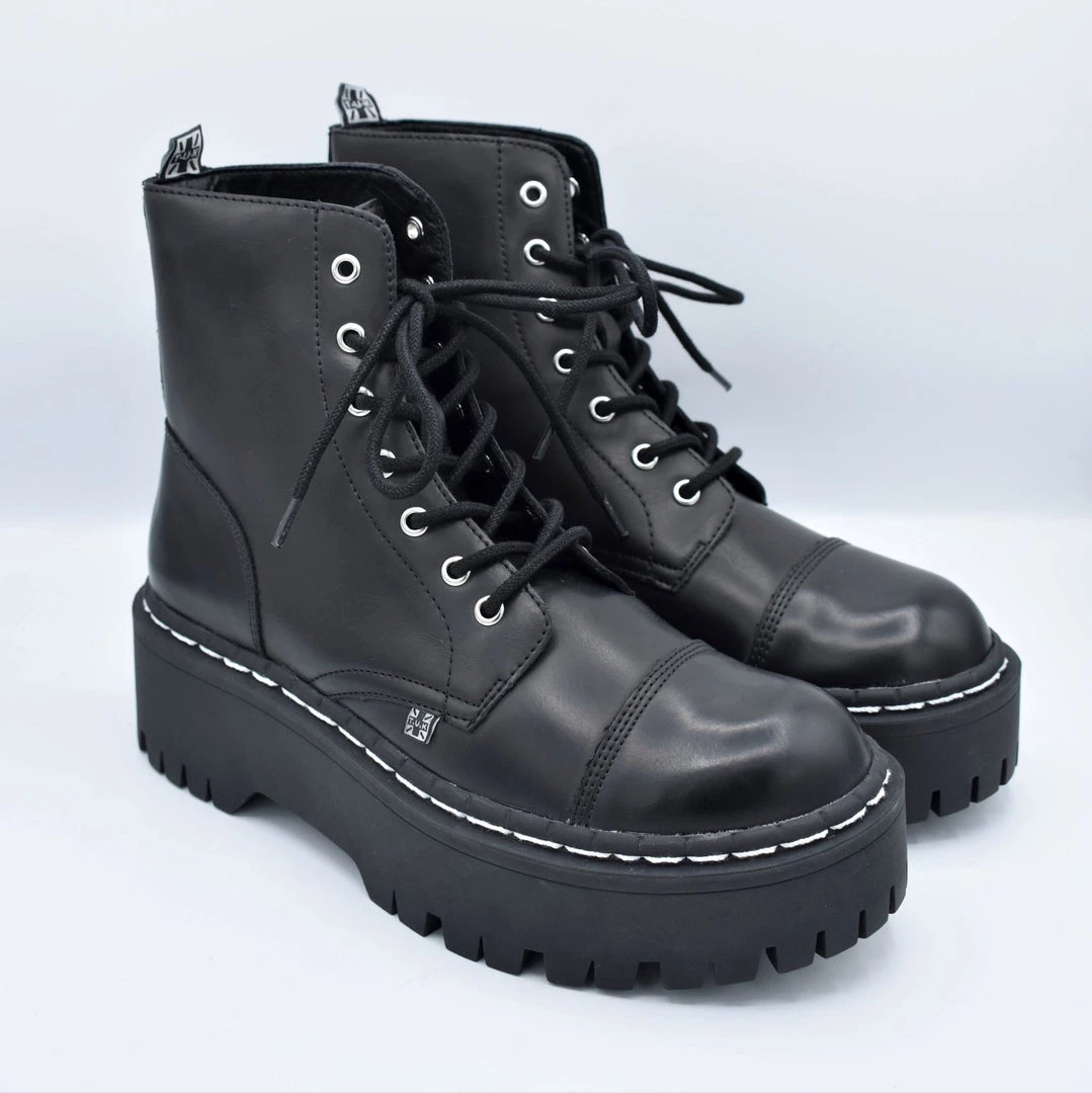 Chaotic 7 Eye Double Decker Boot - T.U.K. 3 Chaotic 7 Eye Double Decker Boot - T.U.K.