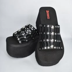 Anansi Studded Slide Sandal DEMONIA NEWEST ITEMS