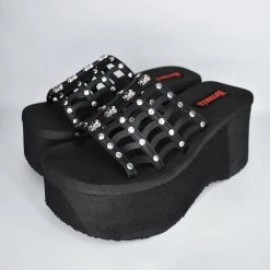 Anansi Studded Slide Sandal DEMONIA NEWEST ITEMS