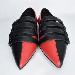 Strangecvlt Black And Red Split Coven Flat-STRANGE CVLT