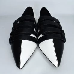 Strangecvlt NEWEST ITEMS Black And White Split Coven Flat-STRANGE CVLT