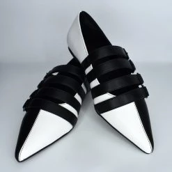 Strangecvlt NEWEST ITEMS Black And White Split Coven Flat-STRANGE CVLT