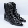 Strangecvlt Patent Coven Pike Flat Boot -STRANGE CVLT (ALMOST GONE!)