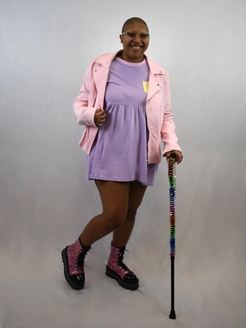 FOXBLOOD SALE ITEMS Pink Denim Moto Jacket MY VIOLET (ONLY S & L LEFT!) 6 FOXBLOOD SALE ITEMS Pink Denim Moto Jacket MY VIOLET (ONLY S & L LEFT!)