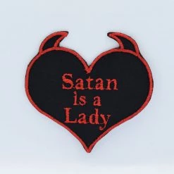Junkyard Witch PATCHES Satan Is A Lady Patch