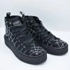 SHOES & BOOTS Web Slinger Creeper High Tops DEMONIA