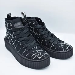SHOES & BOOTS Web Slinger Creeper High Tops DEMONIA
