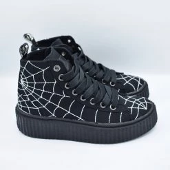 SHOES & BOOTS Web Slinger Creeper High Tops DEMONIA