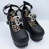 Pentagram Platform Mary Jane DEMONIA SHOES & BOOTS